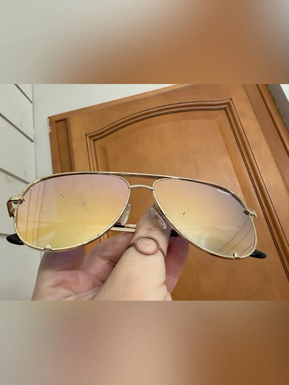 Quay Australia High Key Mini gold / gold